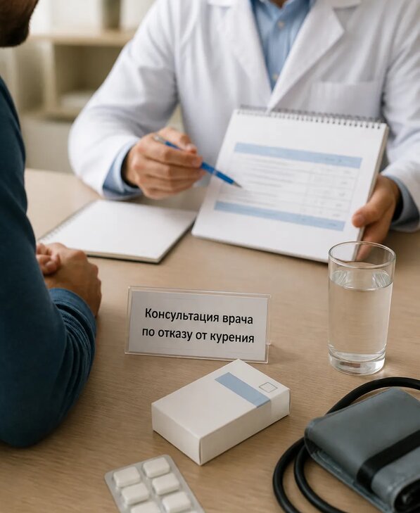 Консультация врача по отказу от курения для взрослых в Нурлате